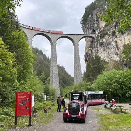 Haus Albula Leilighet Alvaneu Eksteriør bilde